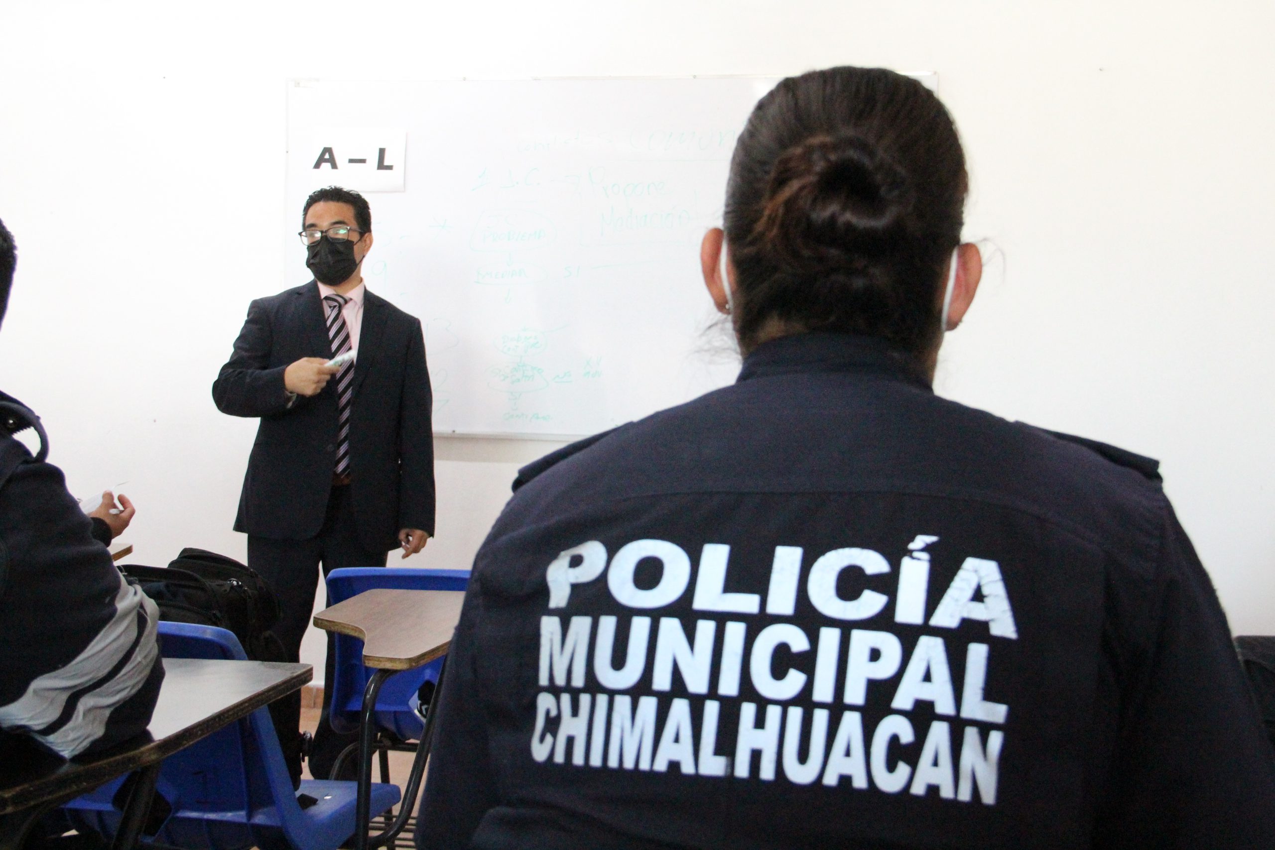 Policías de Chimalhuacán capacitados en el Nuevo Modelo Nacional de Justicia Cívica (3)