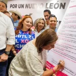 Xóchitl Gálvez se compromete a trabajar con la sociedad civil de Nuevo León