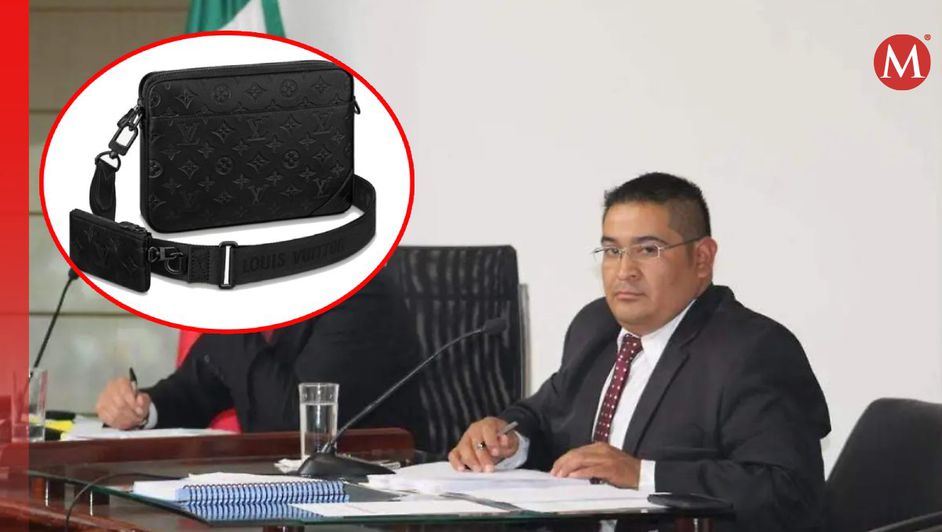 Alcalde de Ecatepec es visto con bolsa de Louis Vuitton de más de 90 mil pesos