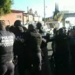 Caos en la México-Pachuca: Policías quitan a manifestantes que rechazan construcción de departamentos