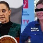 Sheinbaum descarta que Karina Barrón fuera detenida por trasfondo político: ‘Hay suficientes pruebas’