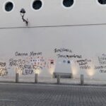 Pintan el Palacio de Gobierno en Xalapa.