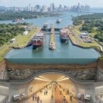 Los panameños no se andan con rodeos: quieren construir un túnel peatonal que atraviese bajo el canal de Panamá