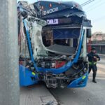 Accidente de trolebús en Valle de Chalco dejo como resultado al menos 20 lesionados