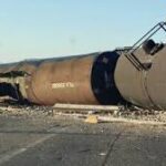 Emergencia ferroviaria en Tlaxcala: Descarrila tren con más de 9 mil litros de material flamable