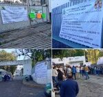 Trabajadores del sector Salud en Veracruz protestan en Xalapa, desde hace un año no resuelven sus peticiones; demandan insumos y pagos