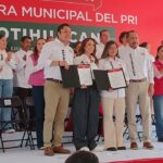 Estructura priista de Teotihuacán rindió protesta ante la presidente del CDE