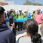 Azucena Cisneros inaugura pozo de agua con tecnología de última generación