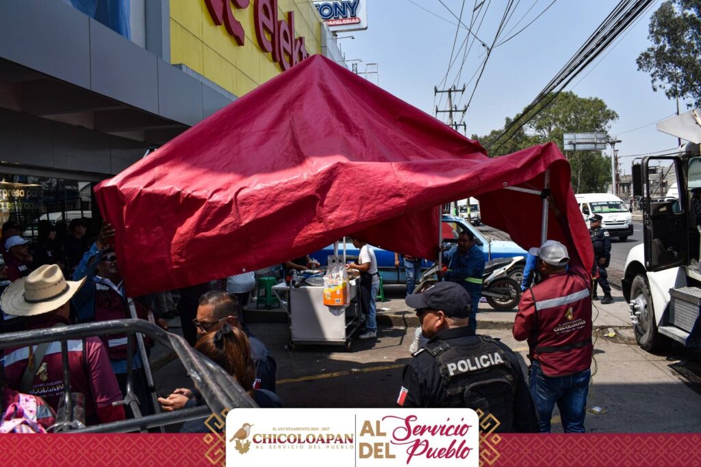 1 retiro de puestos en chicoloapan