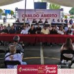 JAVIER MENDOZA DURANTE LA SESIÓN DE CABILDO ABIERTO AVANZA CON SOLUCIONES A VECINAS Y VECINOS DE LA UNIDAD HABITACIONAL HACIENDA PIEDRAS NEGRAS