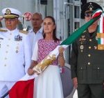 Sheinbaum llama a los elementos de Marina y Defensa a Defender la Soberanía Nacional; refuerza narrativa de injerencia, lo mismo están haciendo sus aliados.
