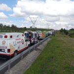 Atiende Gobierno del EdoMéx volcadura de autobús de pasajeros en Almoloya de Juárez