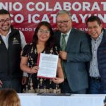 CHIMALHUACÁN FIRMA CONVENIO CON ICATI Y SECRETARÍA DEL TRABAJO PARA GENERAR MÁS EMPLEOS