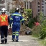Fuga de gas moviliza a cuerpos de emergencia en Ecatepec