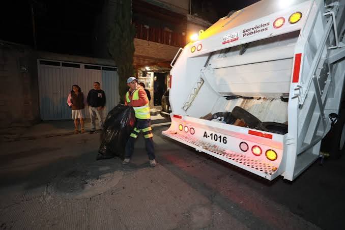 1 recoleccion de basura en ecatepec por las noches