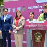 “La paz tiene rostro humano y las cifras de delitos van a la baja en EdoMéx”, afirma Gobernadora Delfina Gómez durante Reunión Interestatal por la Paz y Seguridad con 8 estados