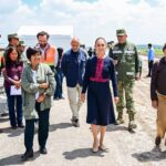 Tren México–Pachuca conectará CDMX, AIFA y Hidalgo; supervisan avances de la obra Sheinbaum y Gómez