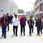 LA PRESIDENTA DE MÉXICO, LA GOBERNADORA DEL EDOMEX Y EL ALCALDE DE TEXCOCO INAUGURARON EL CBTA 330