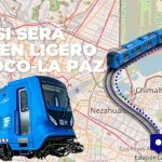 PUBLICAN PROYECTO DEL TREN LIGERO DE TEXCOCO A LA PAZ: ESTACIONES, TRENES Y TIEMPO DE RECORRIDO
