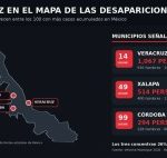 VERACRUZ, XALAPA Y CÓRDOBA, ENTRE LOS MUNICIPIOS CON MÁS DESAPARICIONES EN EL PAÍS; EL PUERTO REGISTRA LA CIFRA MÁS ALTA, CON 1 MIL 067 NO LOCALIZADOS