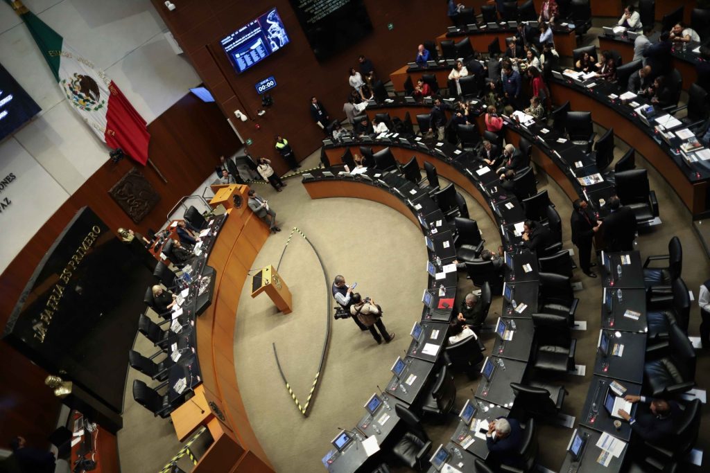 Sesión Senado de la República