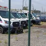 Tiene Neza ambulancias convertidas en chatarra en el Bordo de Xochiaca